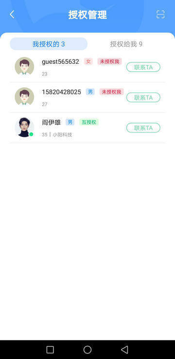 我授权的